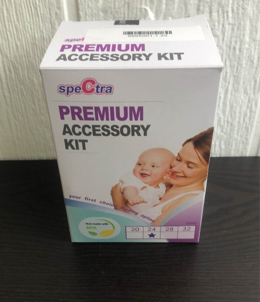 used Spectra Baby 24mm Premium Breast Pump Accessory Kit