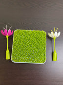 used Boon Lawn Countertop Drying Rack, With Two Stems