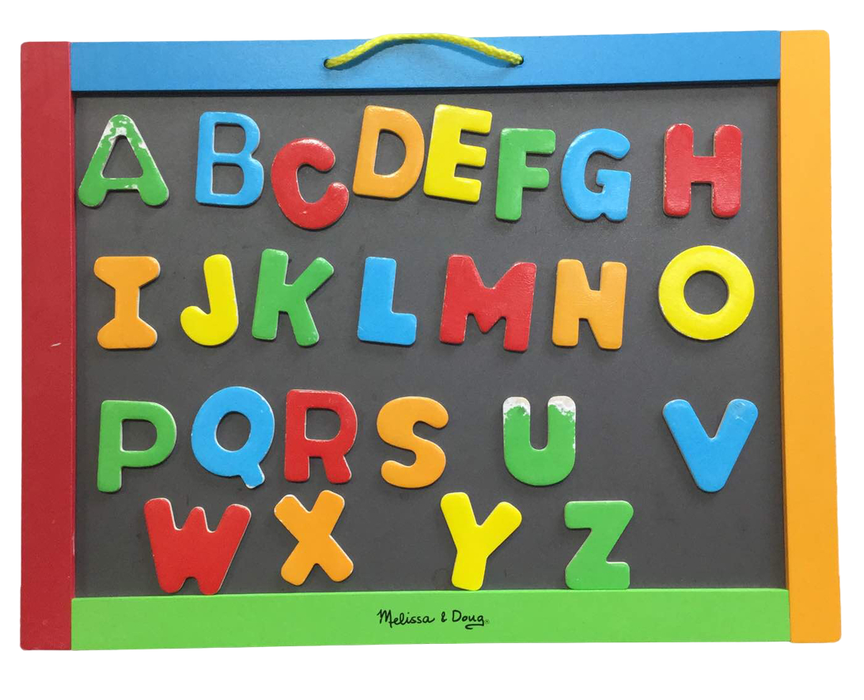 secondhand Melissa & Doug Magnetic Chalk/Dry Erase Board