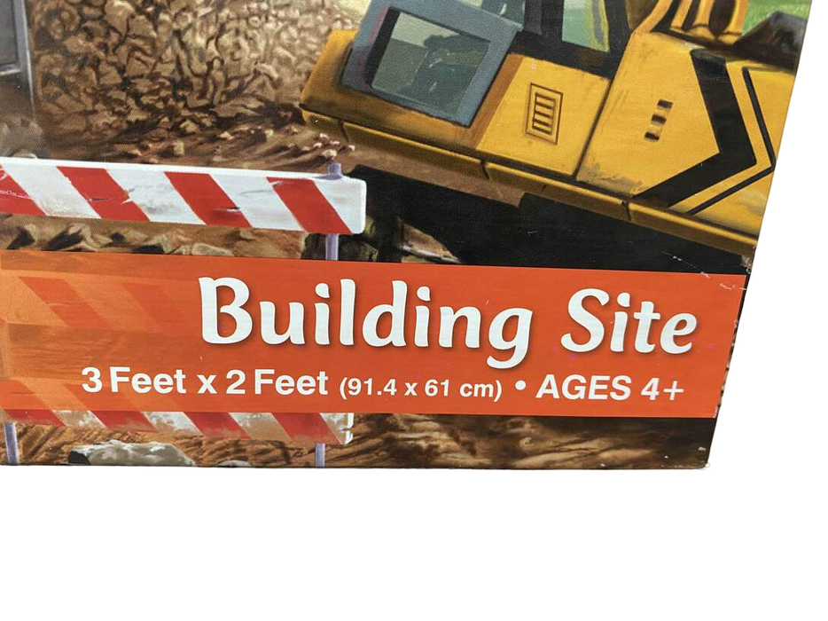 secondhand Melissa & Doug Floor Puzzle, Building Site