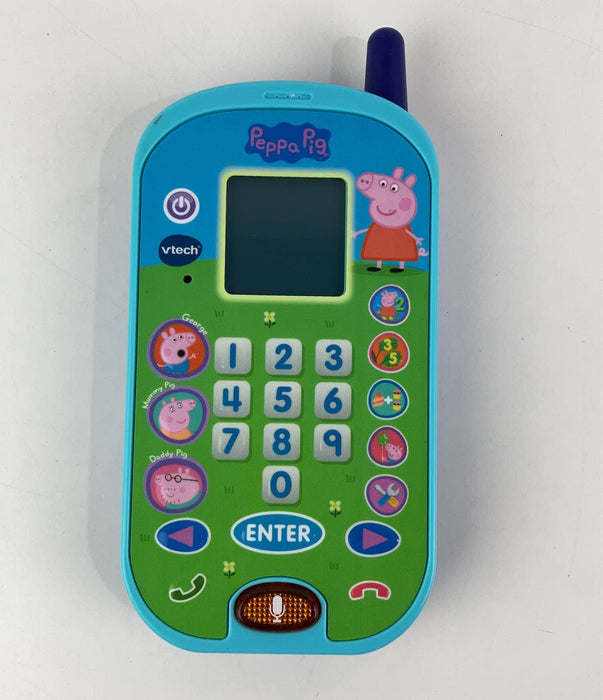 used VTech Peppa Pig Lets Chat Learning Phone
