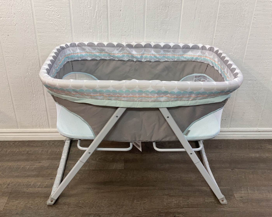 used Ingenuity Foldaway Rocking Bassinet, Juniper