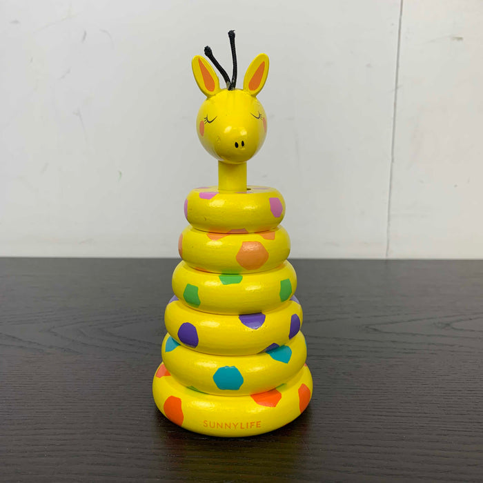 used Sunnylife Giraffe Stacking Toy