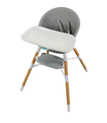 Skip Hop EON 4-in-1 High Chair, Grey/White