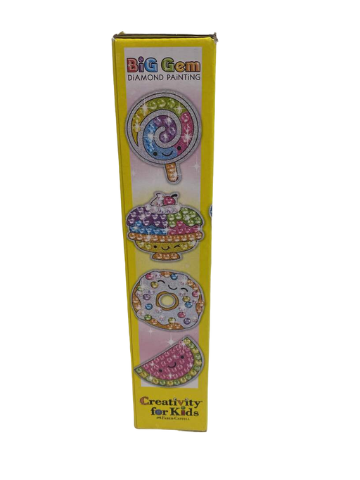 secondhand Creativity For Kids Big Gem Diamond Painting Kit, Sweets