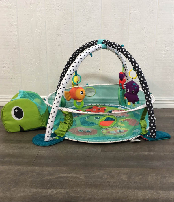 used Infantino Grow-With-Me Activity Gym and Ball Pit