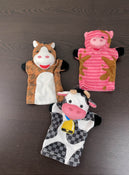 used Melissa & Doug Hand Puppet Set