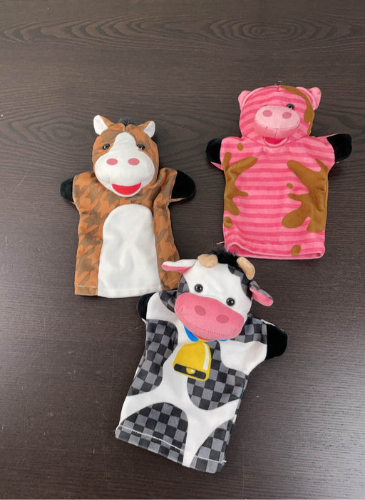used Melissa & Doug Hand Puppet Set
