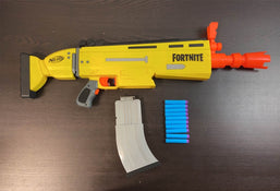 used Nerf Fortnite AR-L Elite Dart Blaster