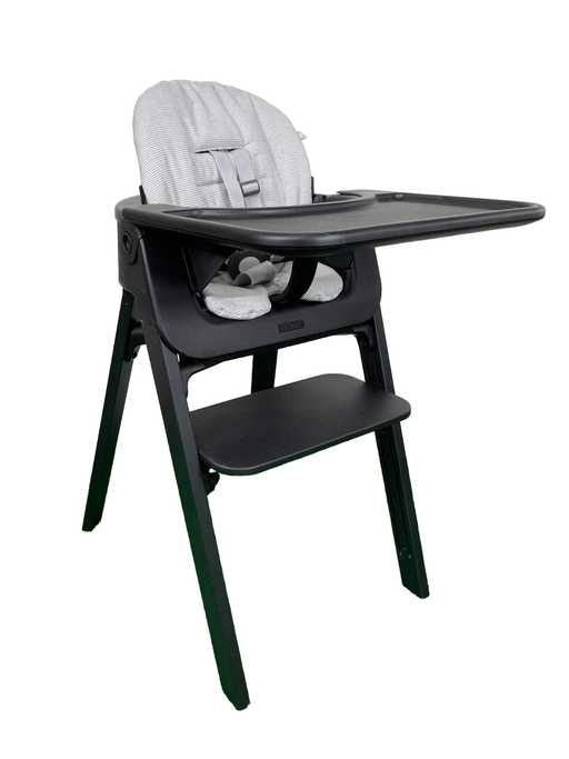 used Stokke Complete Steps High Chair, Black