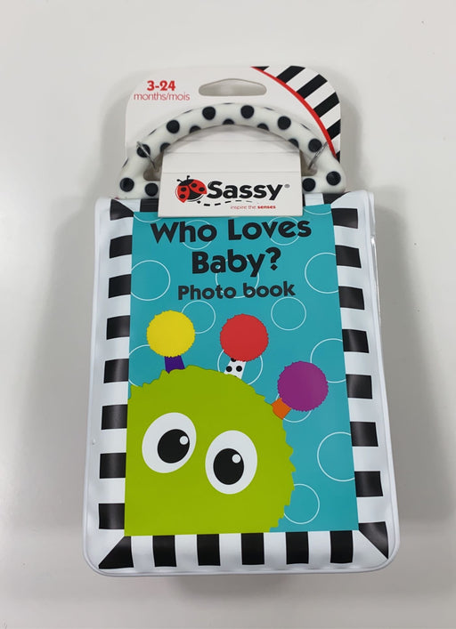 used Sassy Sassy Who Loves Baby? Look Book, Photo Album