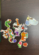 secondhand mudpuppy Eric Carle The Very Hungry Caterpillar Magnetic Character Set