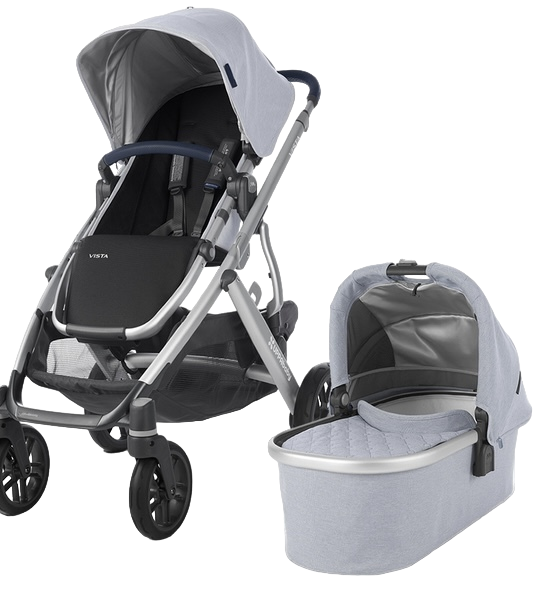 used UPPAbaby VISTA Stroller, William (Chambray Oxford), 2018