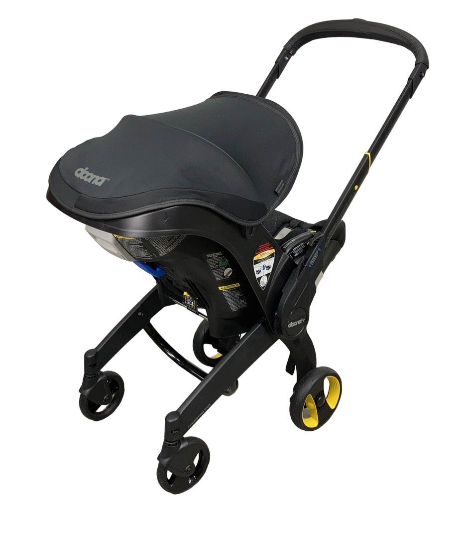 Doona Infant Car Seat & Stroller-Midnight Edition, 2023