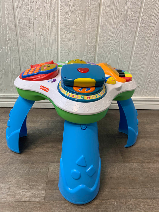 used Fisher Price Laugh & Learn Learning Table, Friends Musical Table 