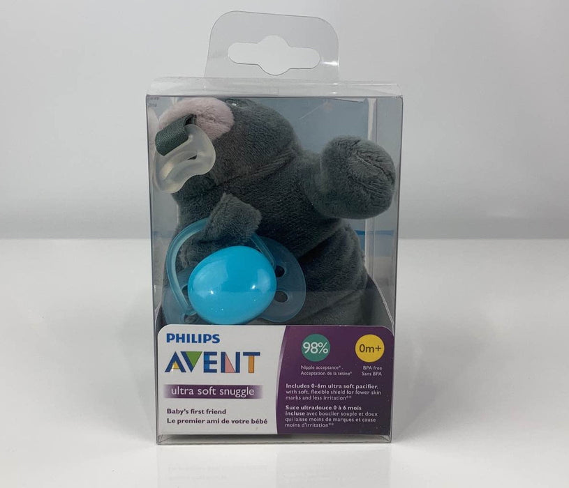 Shop Philips Avent Soothie Snuggle Pacifier Holder, Seal at GoodBuy Gear