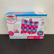 secondhand Melissa & Doug Created By Me! Flower Fleece Quilt