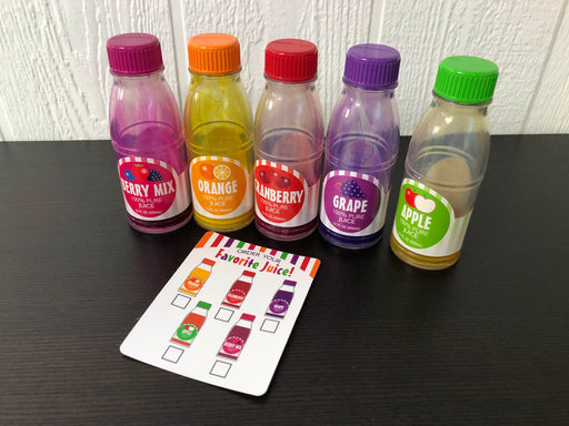 used Melissa & Doug Sip And Tip Juice Bottles