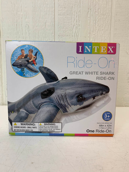 Intex Great White Shark Ride-On Float — GoodBuy Gear