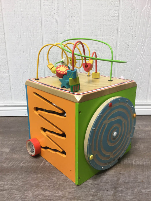 secondhand Battat Wooden Activity Cube