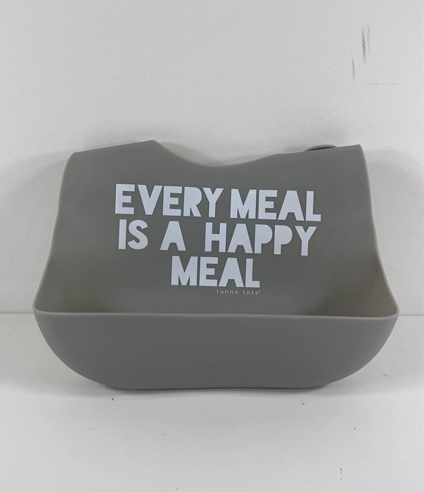 Shop Bella Tunno Silicone Bib, Every Meal is a Happy Meal at GoodBuy Gear
