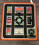 used Melissa & Doug Round The City Rescue Rug