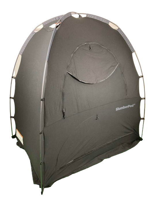 used SlumberPod 3.0 Sleep Canopy, Black with Grey Accents