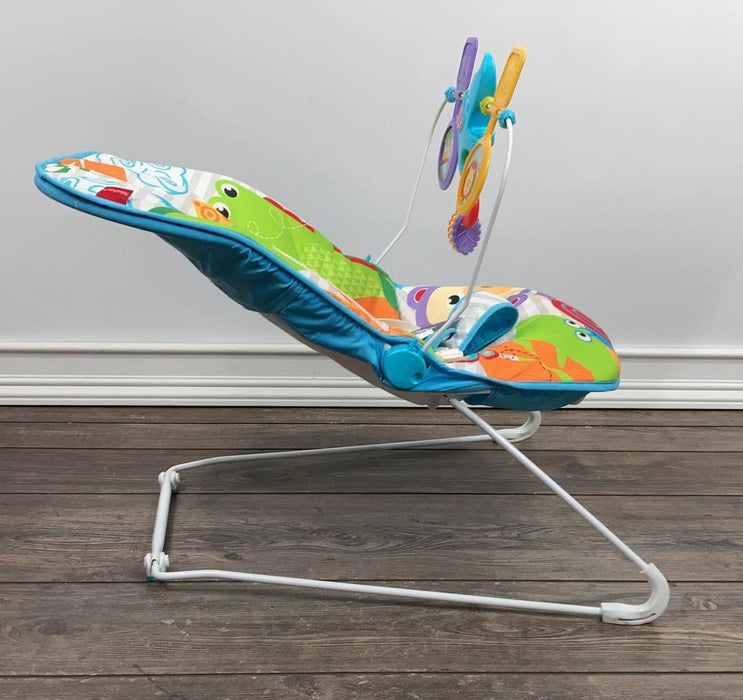 secondhand Fisher Price Baby Bouncer, Animal Kingdom