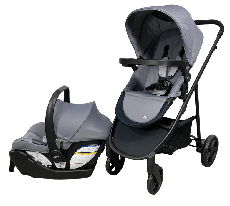 used Britax Willow Brook Travel System, 2023 Graphite Glacier