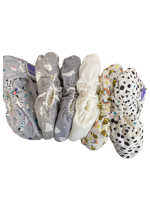 secondhand BUNDLE Bambino Mio Miosolo Classic All In One Cloth Diapers