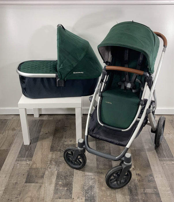 secondhand UPPAbaby VISTA Stroller, Ella (Jade), 2017