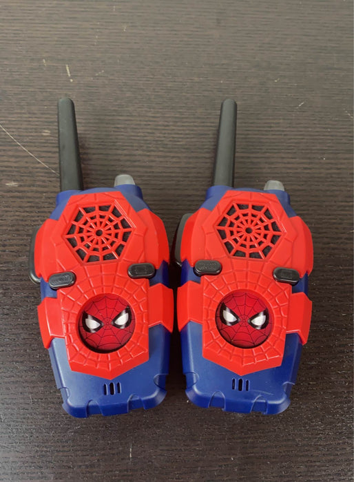 used Spiderman Walkie Talkies