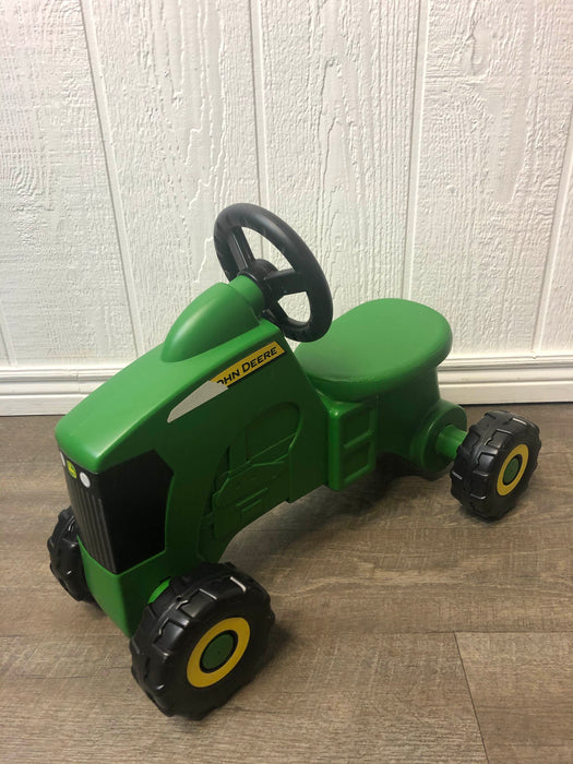 secondhand John Deere Sit N Scoot Riding Tractor