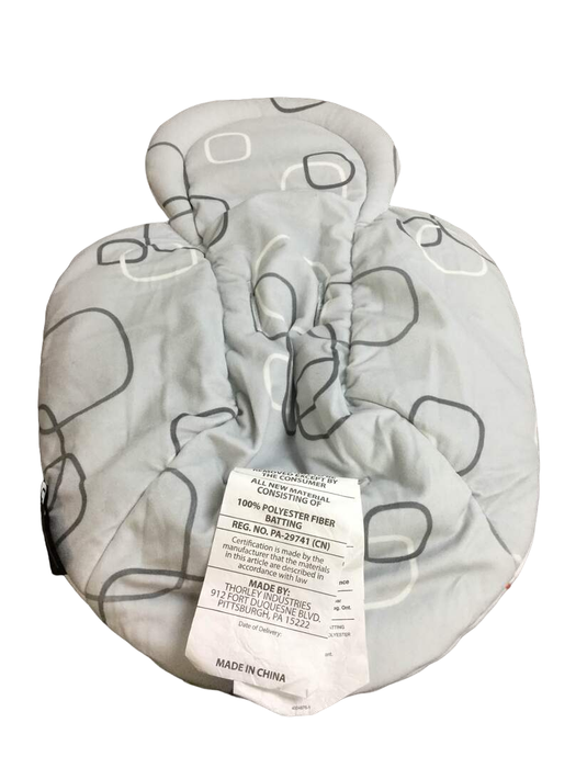 secondhand 4moms Reversible Newborn Insert, Grey/White