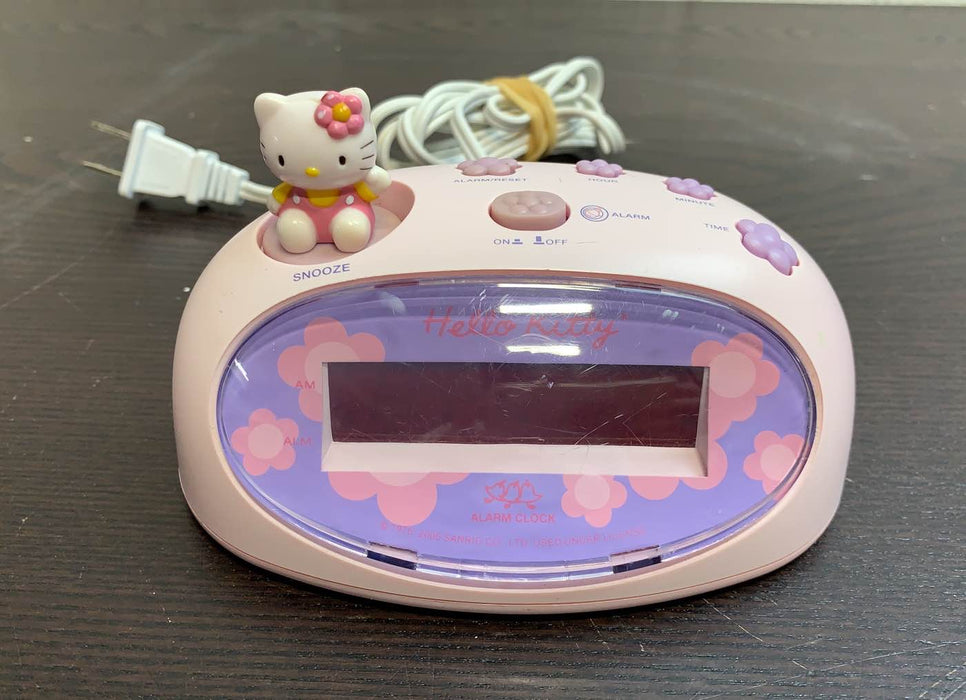 used Hello Kitty Vintage Digital Alarm Clock