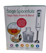 secondhand Sage Spoonfuls Baby Food Maker Set With Glass Containers