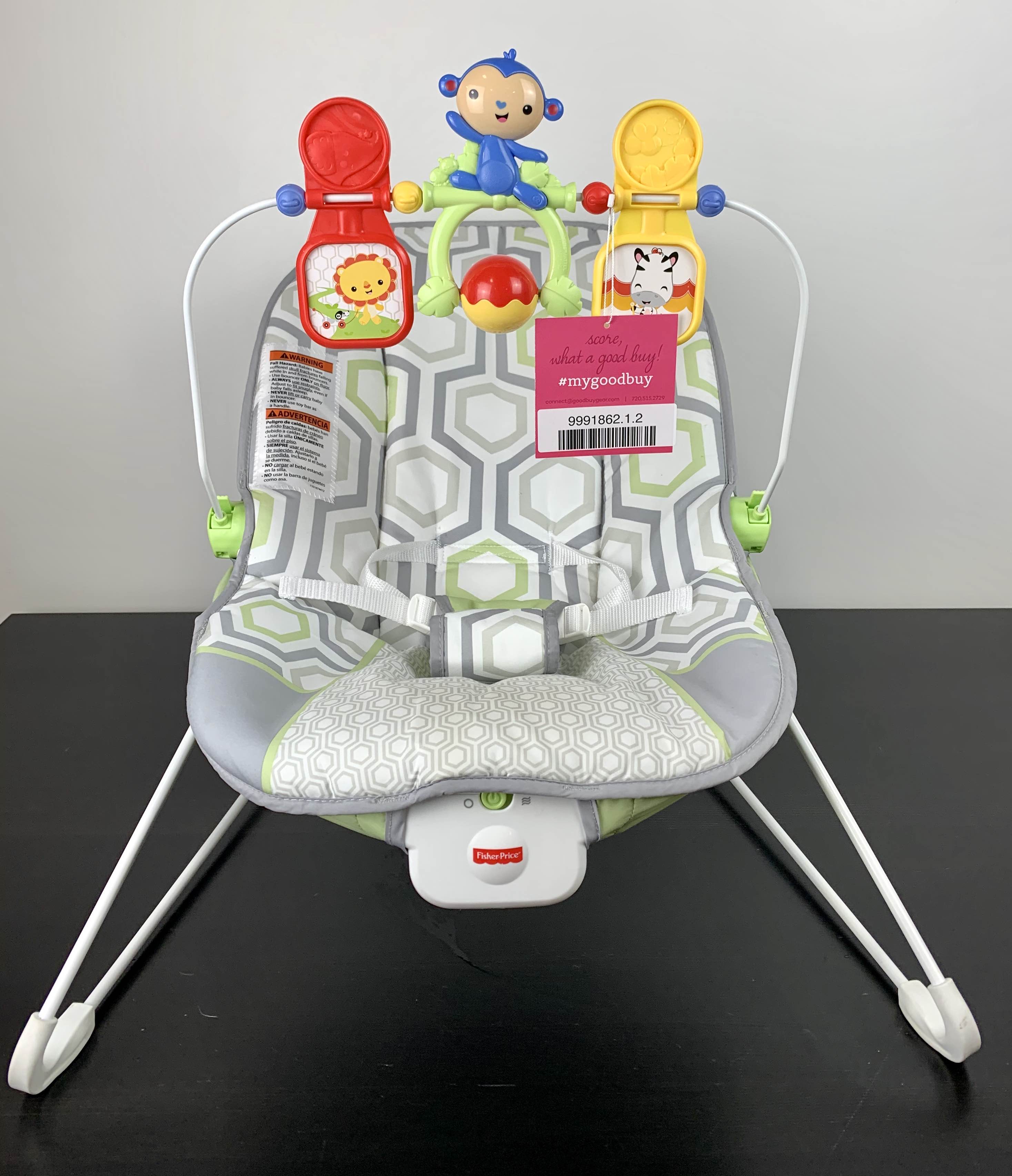 Fisher price store geometric bouncer