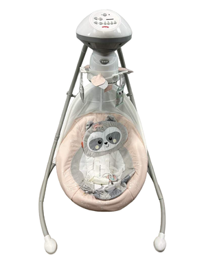 Pink fisher outlet price baby swing