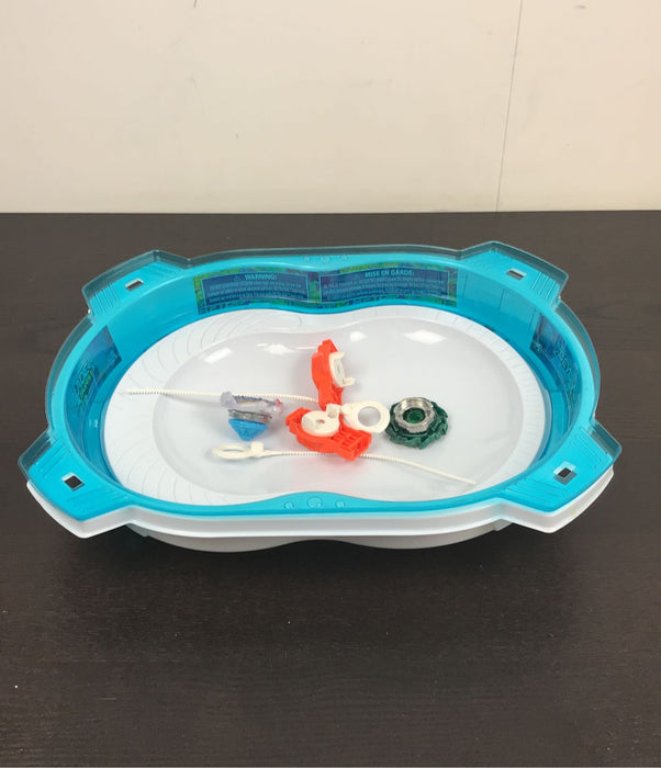 used BeyBlade Vertical Drop Battle Set