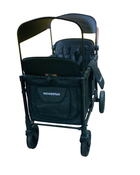 used Wonderfold W4 Luxe Quad Stroller Wagon, 2023, Charcoal Grey with Black Frame