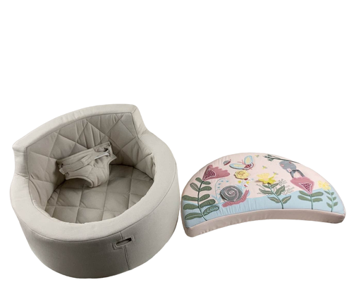 used Crate & Kids Busy Baby Activity Chair, Floral Garden