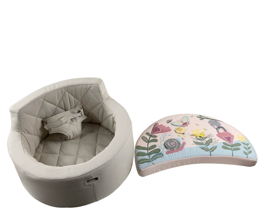 used Crate & Kids Busy Baby Activity Chair, Floral Garden