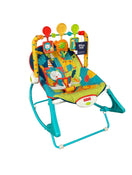 secondhand Fisher Price Baby Bouncer, Animal Kingdom