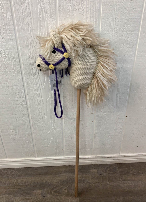 used Plush Stick Horse