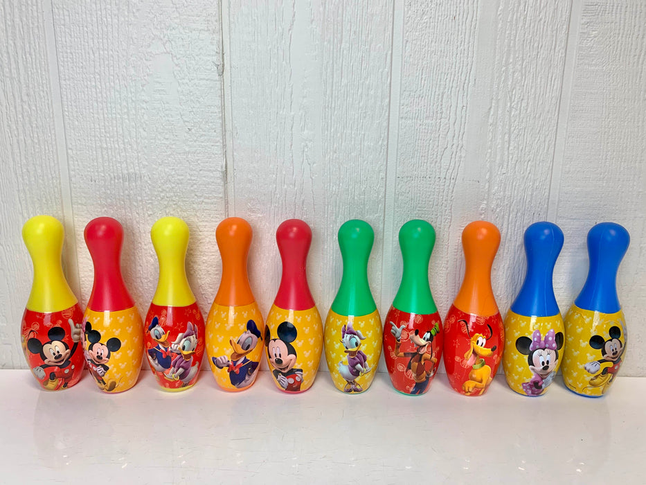 secondhand Disney Mickey Mouse and Friends Bowling Set