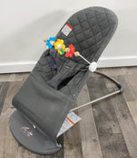 secondhand BabyBjorn Bouncer Bliss, Black Cotton Classic Quilt