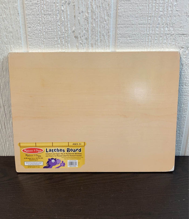 used Melissa & Doug Latches Board