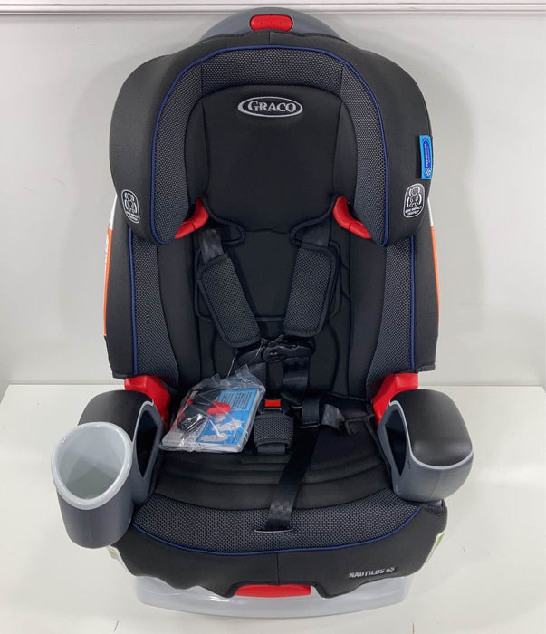 secondhand Graco Nautilus 65 3-in-1 Harness Booster Car Seat, 2021, Chanson