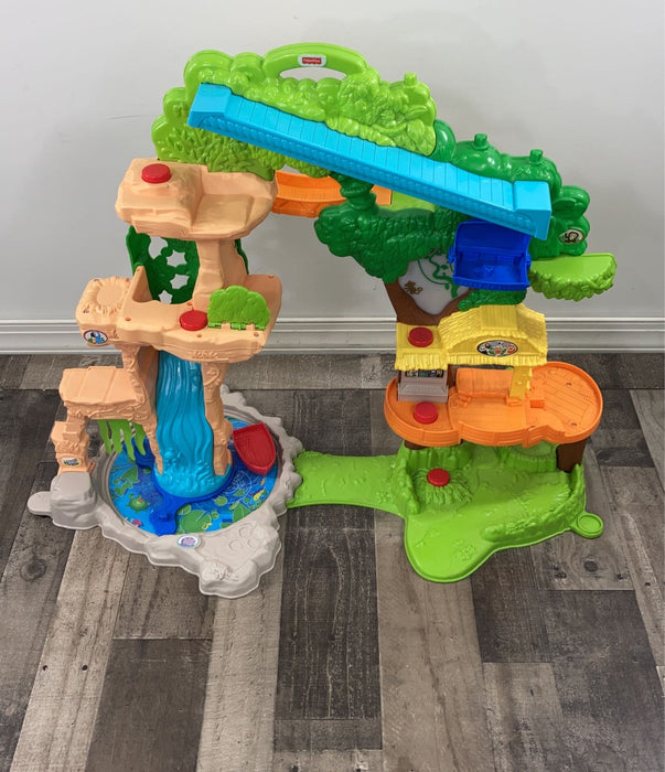 used Fisher Price Little People Share & Care Safari Playset