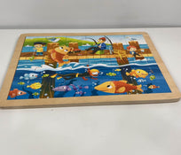 used Toys R Us Wooden Peg Puzzle